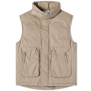 Men's New Helmut Lang Beige puffer vest , size L